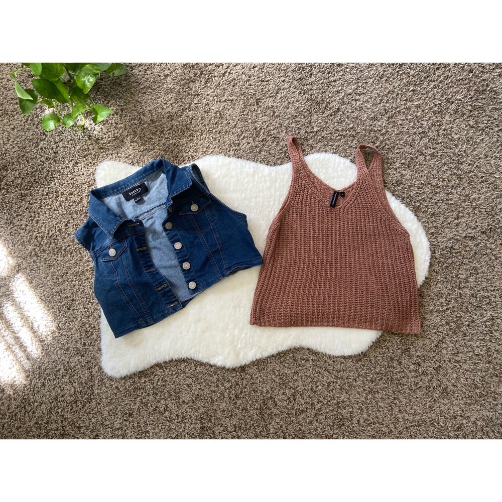 Two PC Jean jacket
